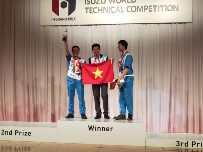 Isuzu Việt Nam vinh dự nhận giải thưởng Quán quân của cuộc thi